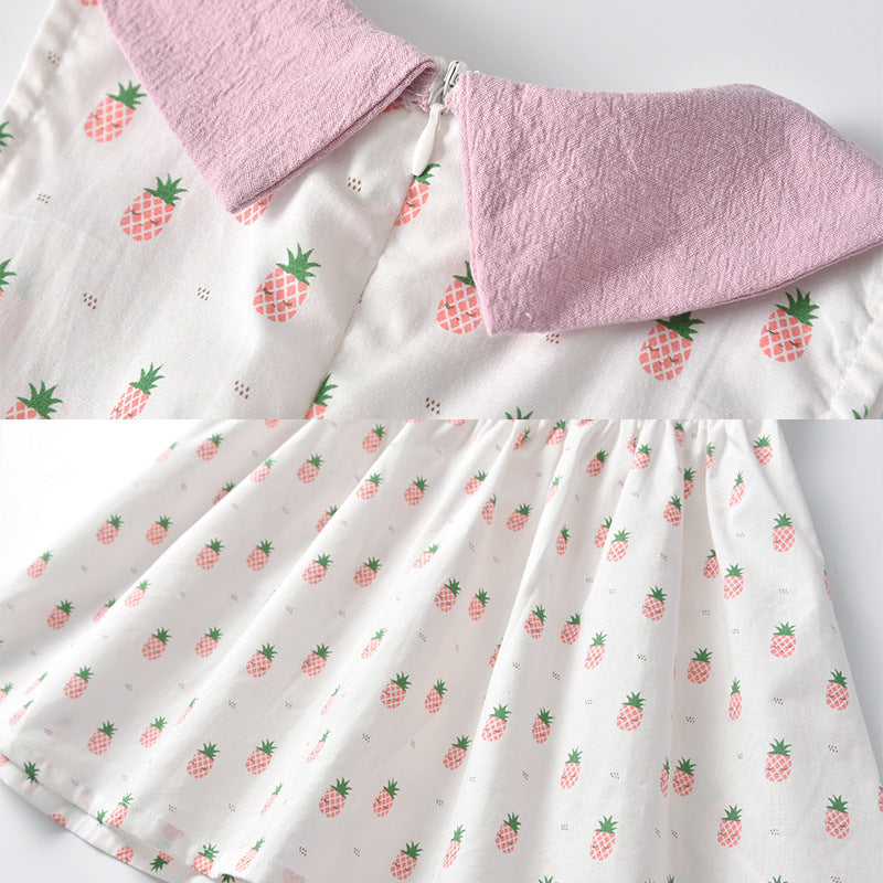 Toddler Girl Garden Floral Dress – Sweet Summer Princess Outfit