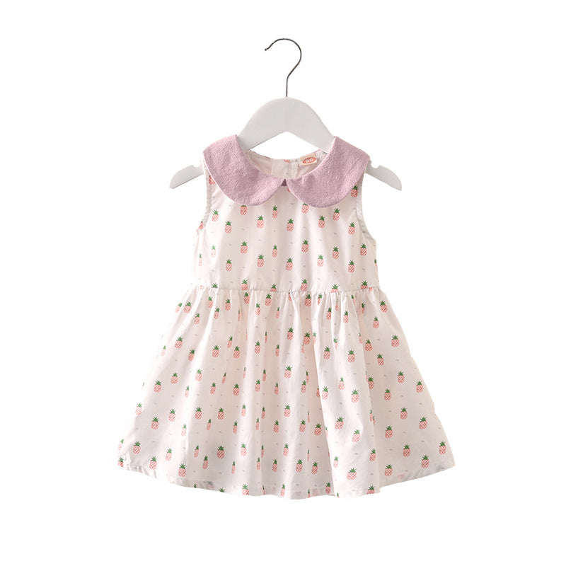Toddler Girl Garden Floral Dress – Sweet Summer Princess Outfit