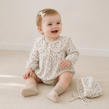 Baby Girl Ditsy Floral Summer Dress – Sweet Lightweight Princess Outfit