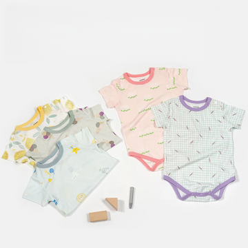 Unisex Baby Pullover Bodysuit – Lightweight Everyday Summer Romper