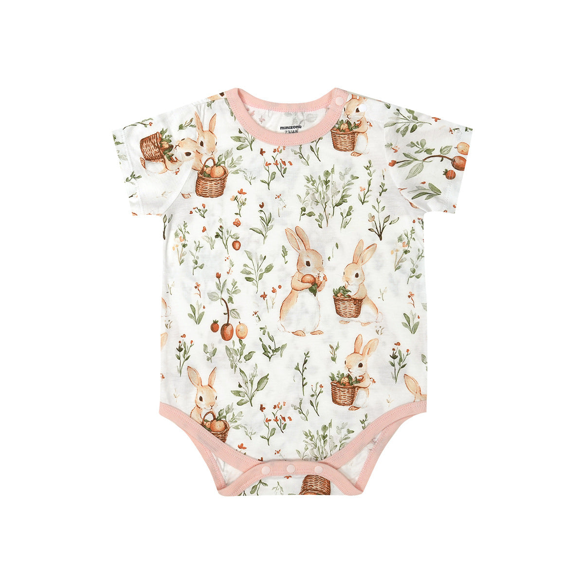 Unisex Baby Pullover Bodysuit – Lightweight Everyday Summer Romper