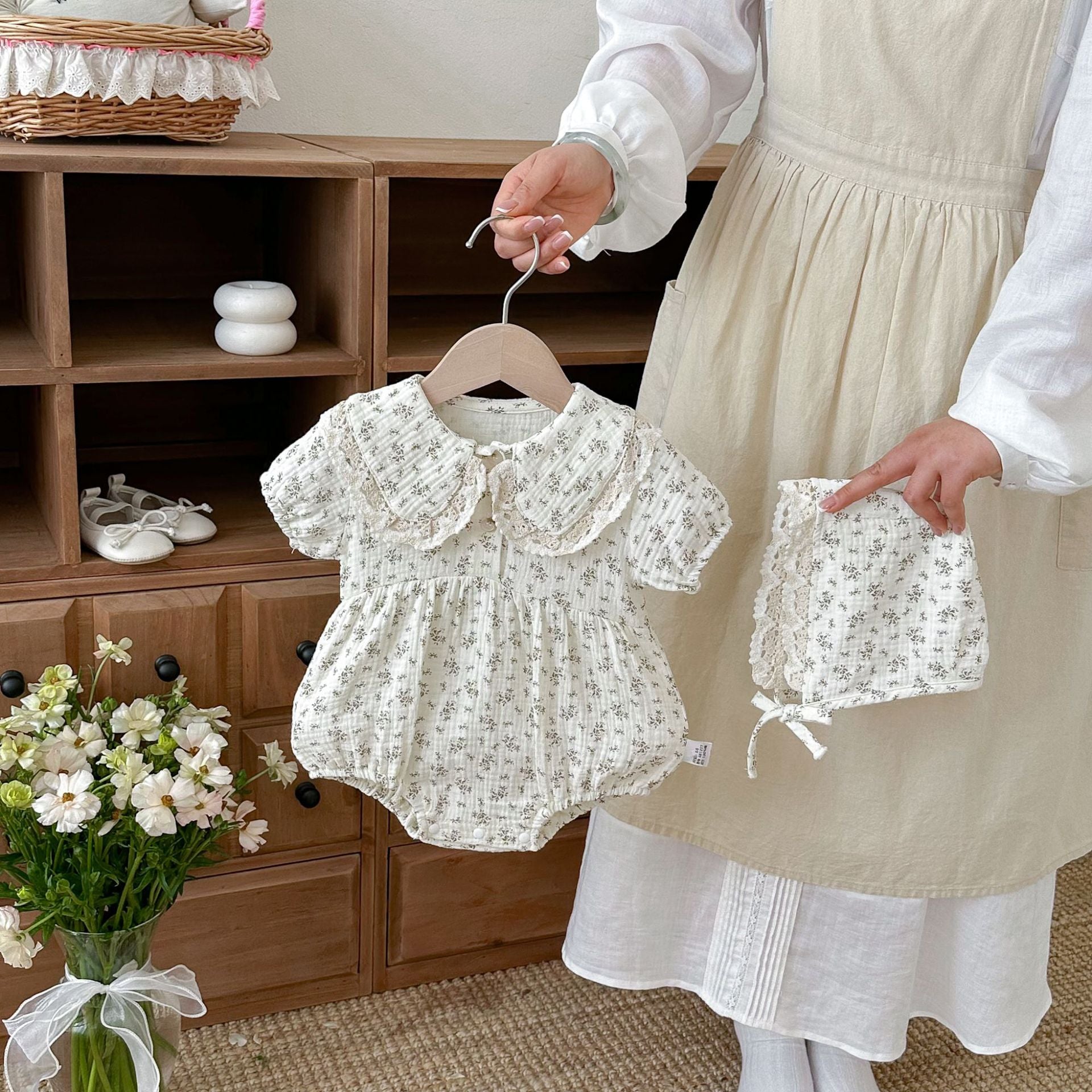 Baby Girl Ditsy Floral Summer Dress – Sweet Lightweight Princess Outfit