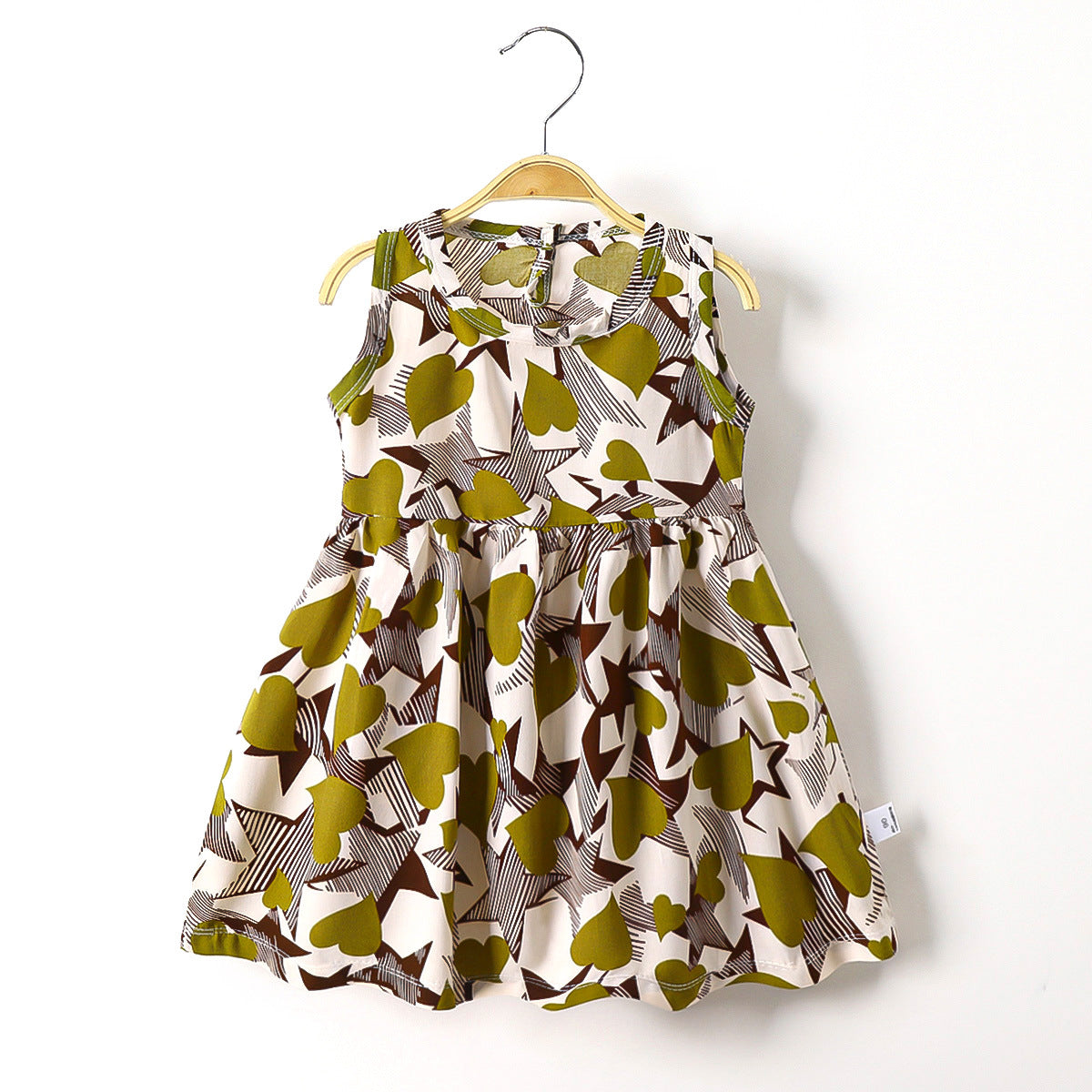 Toddler Girl Soft Cotton Silk Princess Dress – Lightweight Summer Baby Outfit