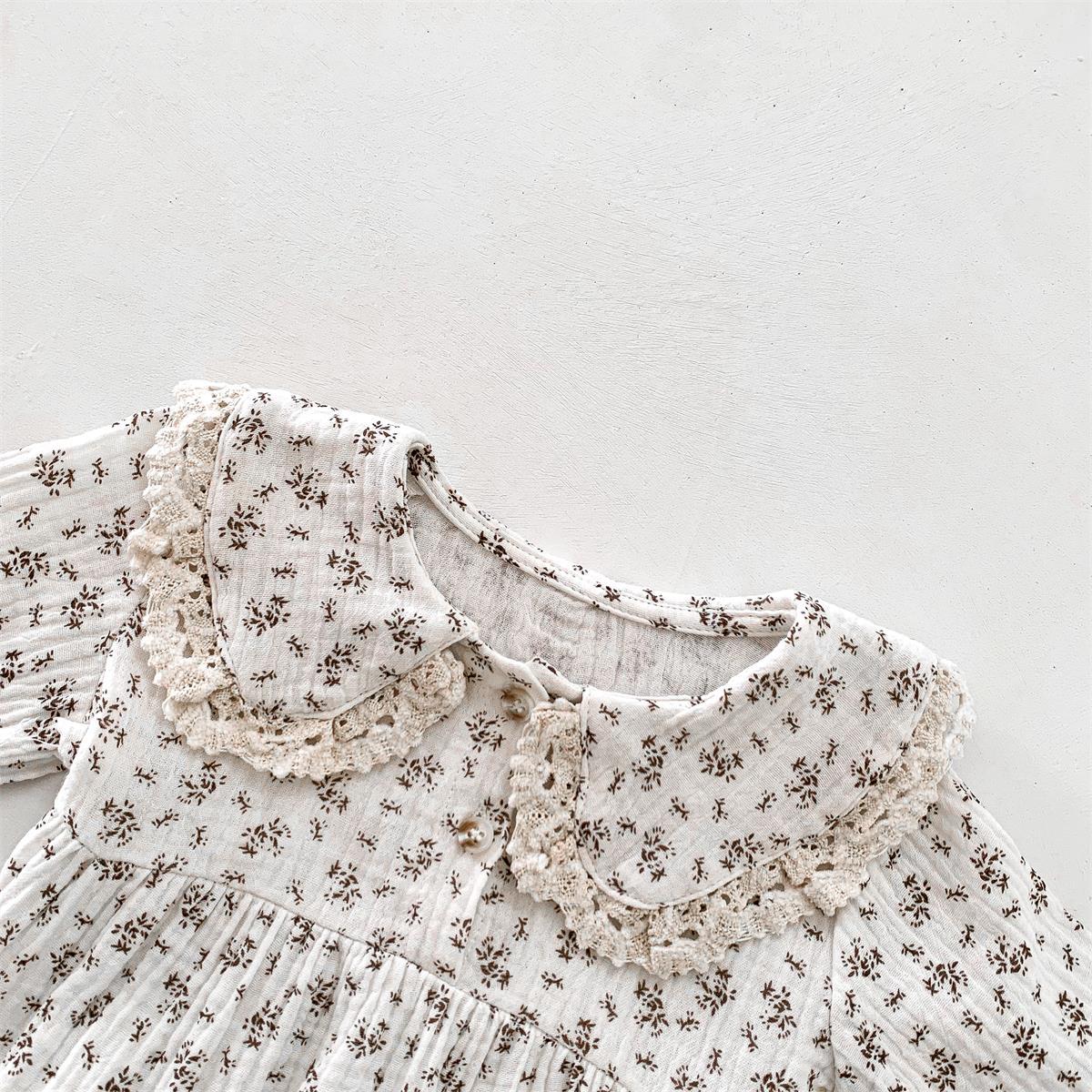 Baby Girl Ditsy Floral Summer Dress – Sweet Lightweight Princess Outfit