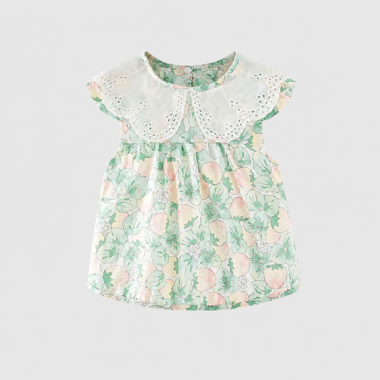 Baby Girl Waterproof Feeding Smock Bib – Princess Apron Dress for Mealtime